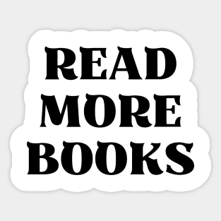 Read more books Sticker